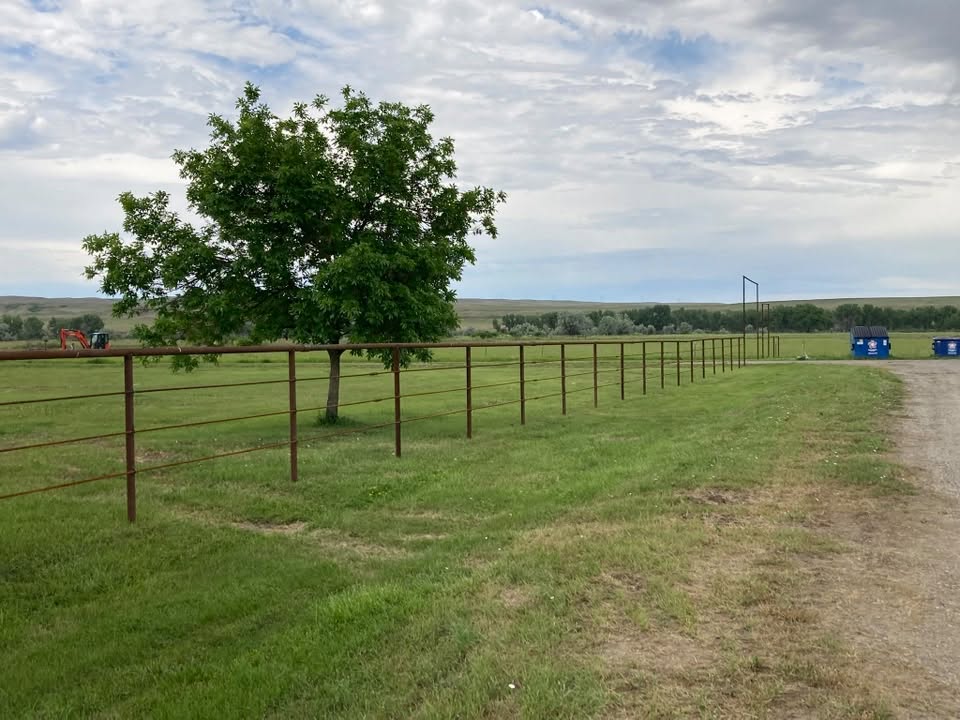 SNP Welding fence project photo.